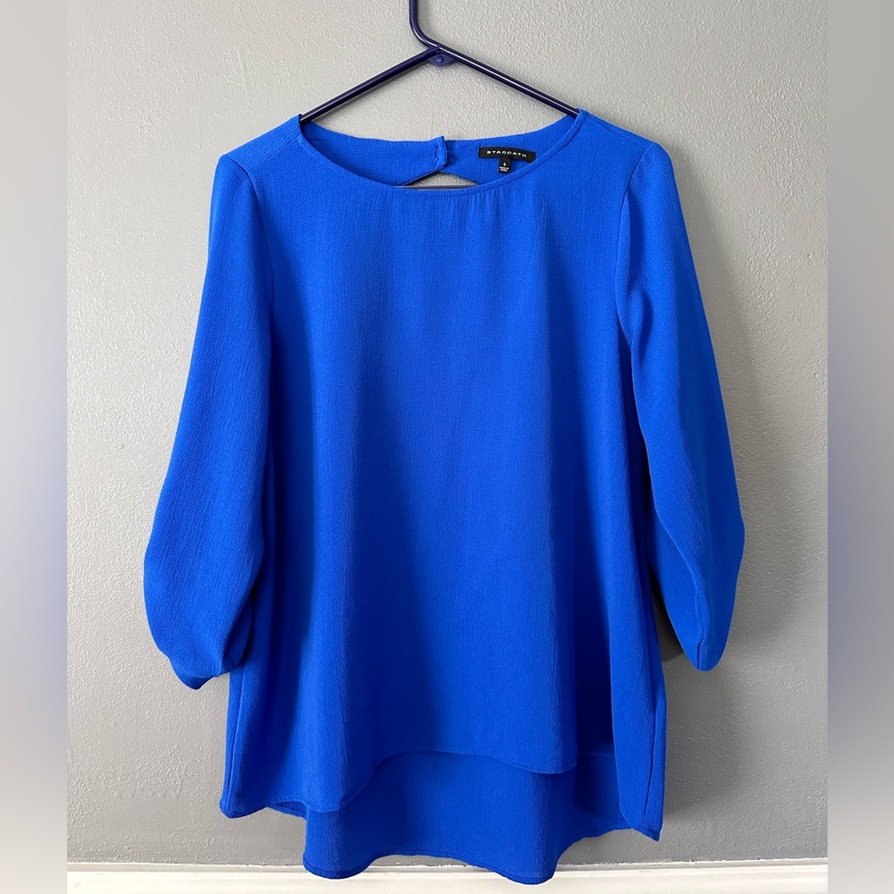 Staccato blue top S
